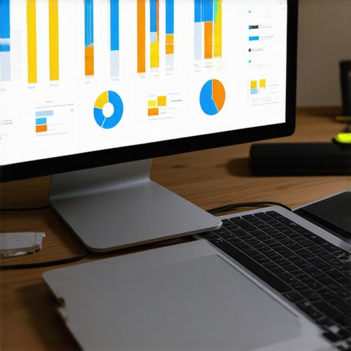 Digital marketing team reviewing Newark SEO performance with charts and laptops