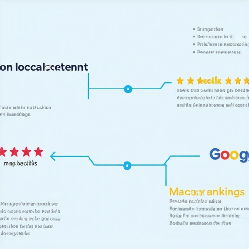Local SEO Strategy Infographic for Newark Infographic illustrating backlinks, reviews, and content impact on Newark Google Maps rankings.