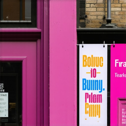 Colorful Newark storefront showcasing community engagement