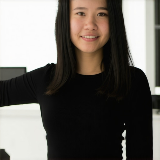 Newark business owner working on Google My Business profile with keywords and images.