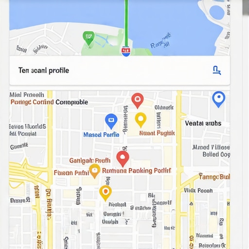 Google Maps interface displaying Newark local business rankings with review highlights and map pins
