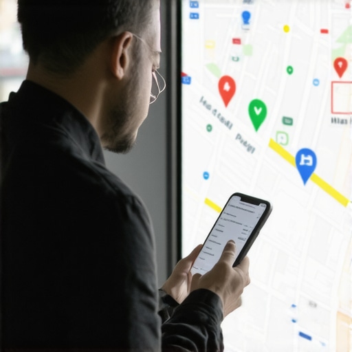 Business owner engaging with reviews on Google Maps